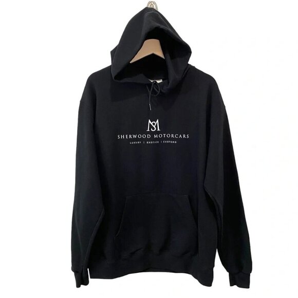 Champion Black Hoodie Sweatshirt Size L - Company Branded - Picture 14 of 14